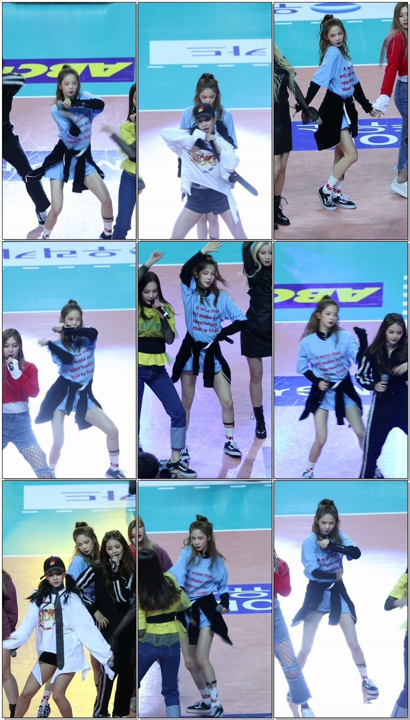 CLC饭拍秀 拍摄日期：170210【7合集 1.55 GB】