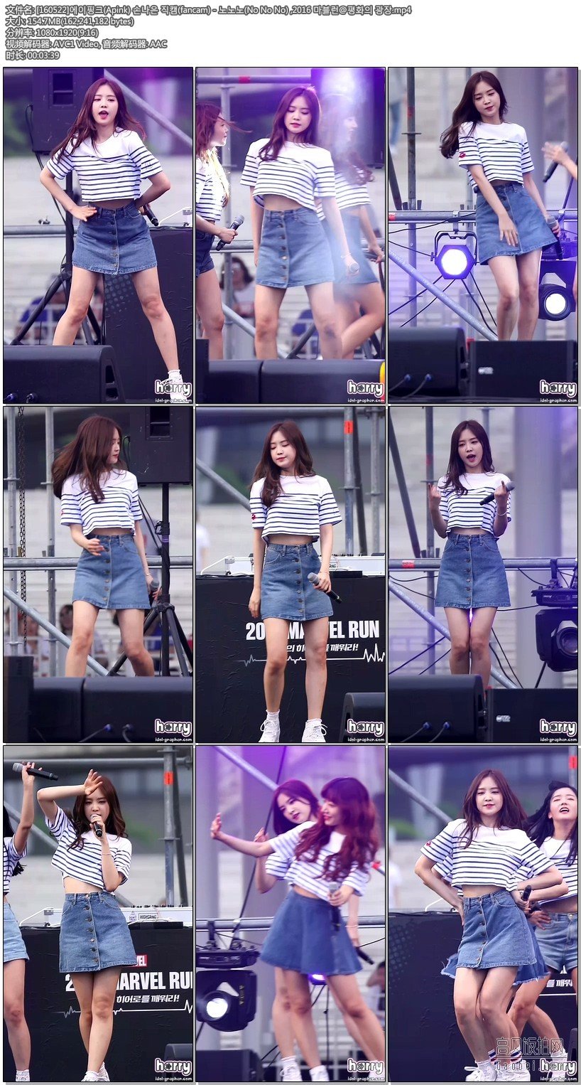 A PINK 拍摄日期：160522 【19 合集 2.78 GB】A PINK饭拍秀