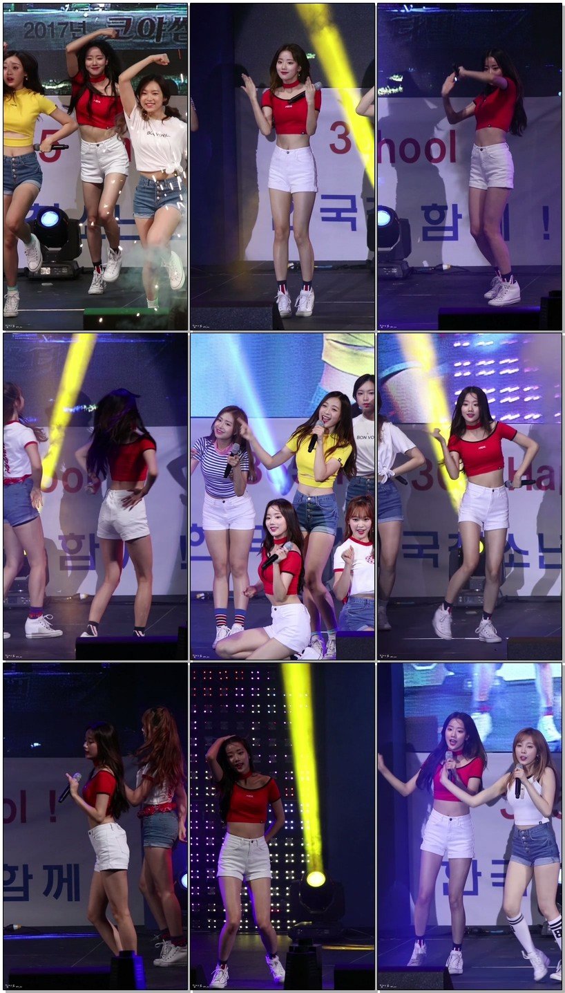 April 韩国女团 拍摄日期：170727【9合集 2.68 GB】