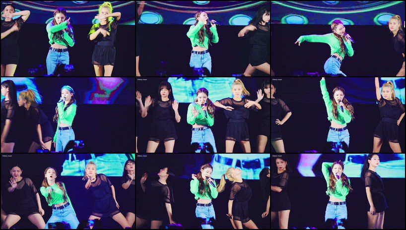 Chungha 饭拍秀 拍摄日期：190925【9合集 5.00 GB】