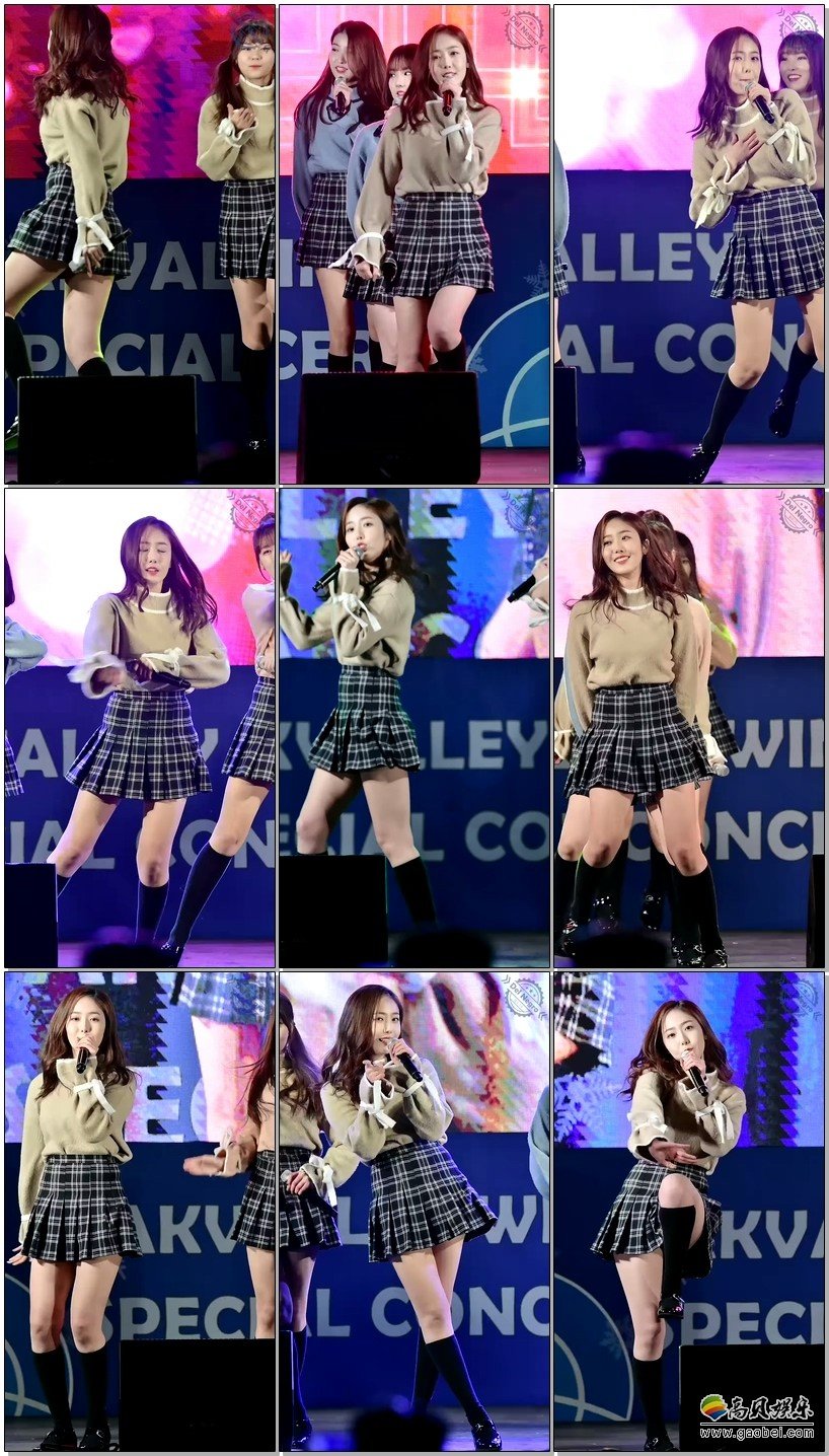 GFRIEND饭拍秀 拍摄日期：170114【10合集 3.36 GB】