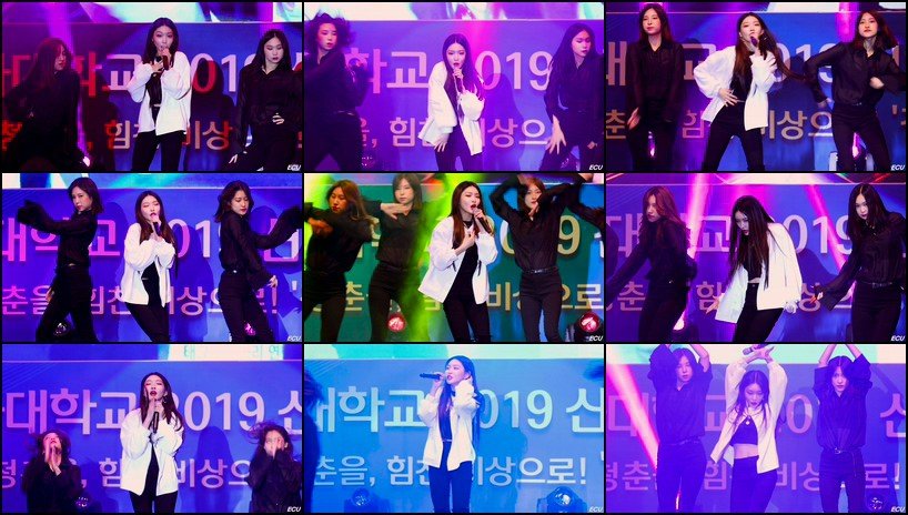 CHUNG HA 单拍秀 拍摄日期：190327【8合集 2.83 GB】