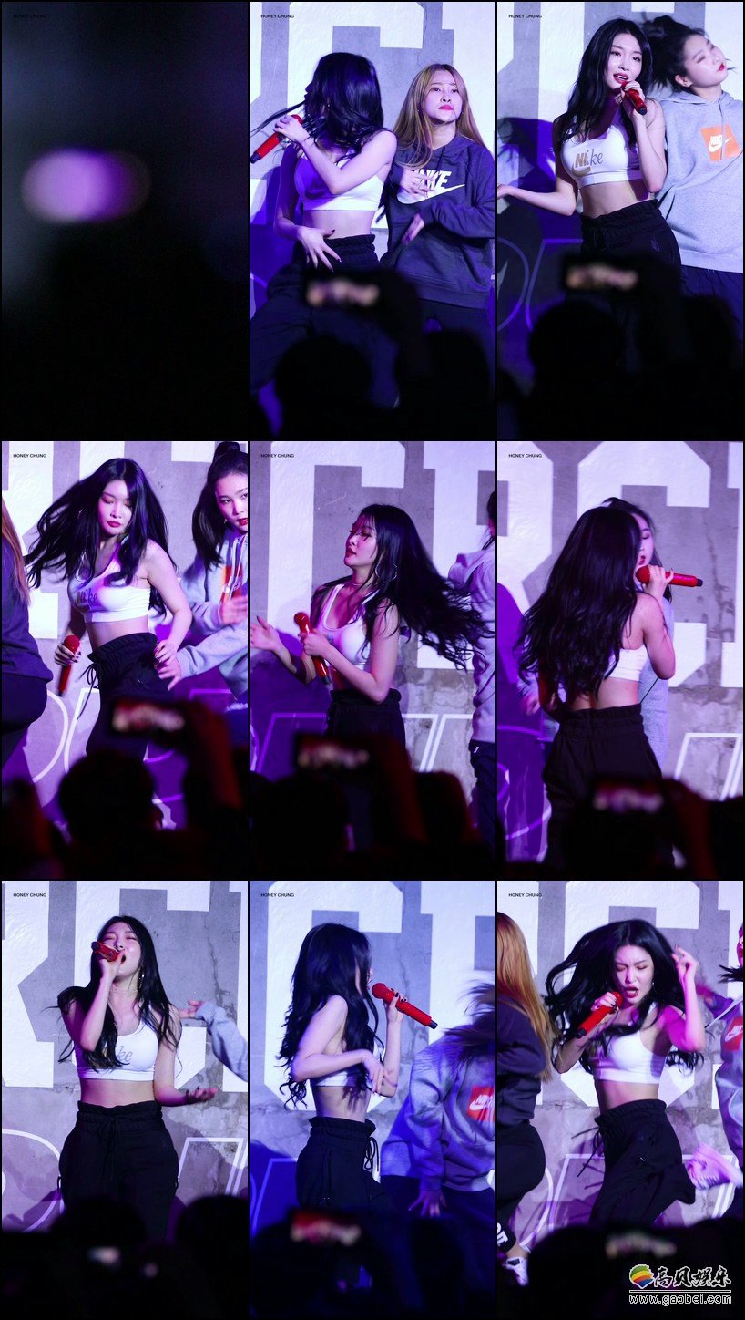 ChungHa 单拍秀 拍摄日期：181201【5合集 1.38 GB】