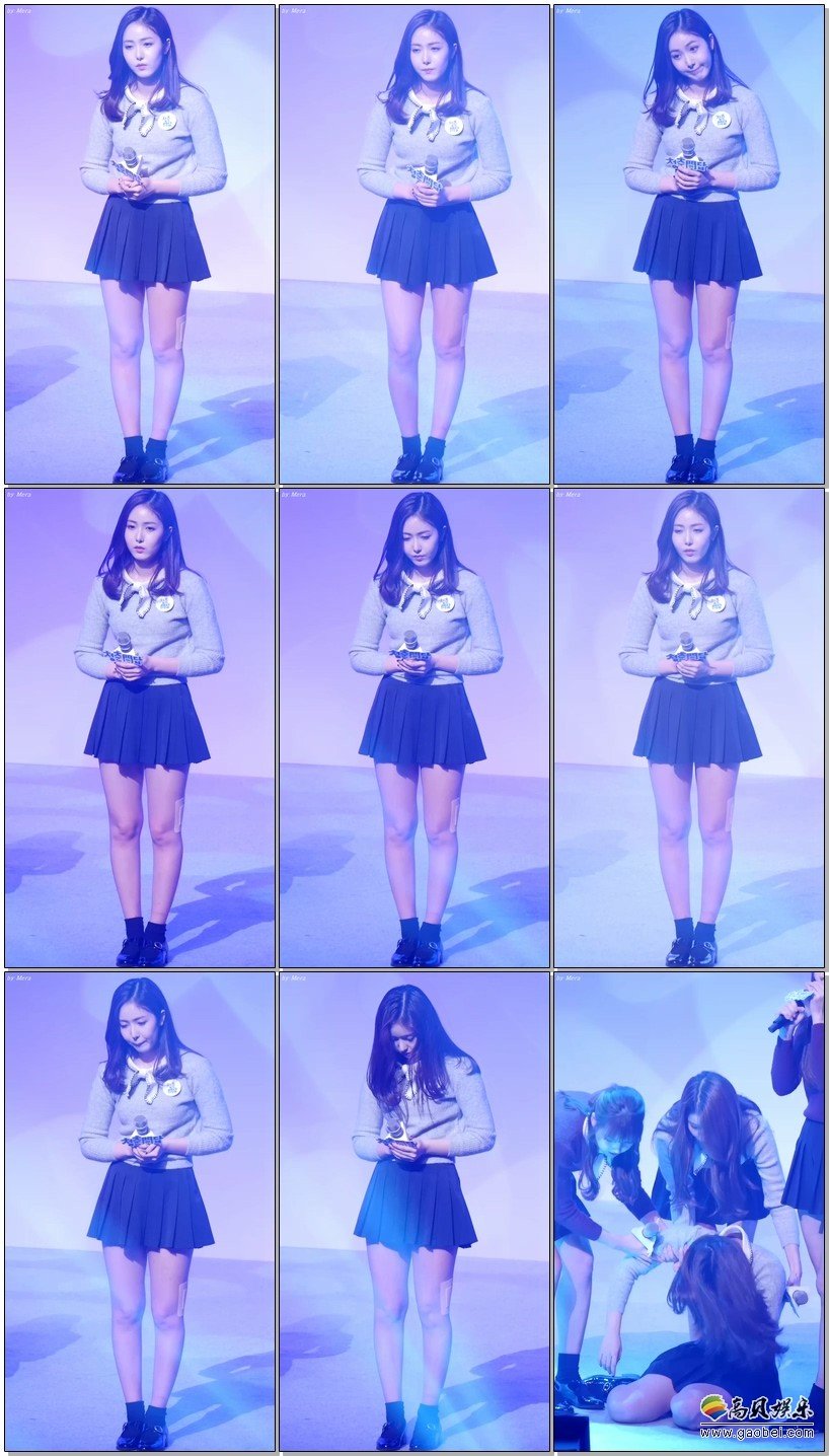 GFRIEND饭拍秀 拍摄日期：161103【6合集 970 MB】