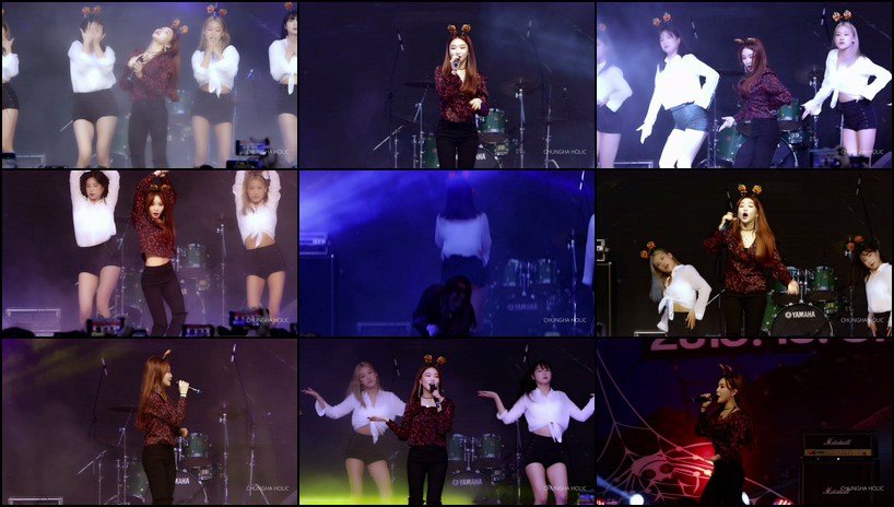 ChungHa 饭拍秀 拍摄日期：191031【7合集 4.17 GB】