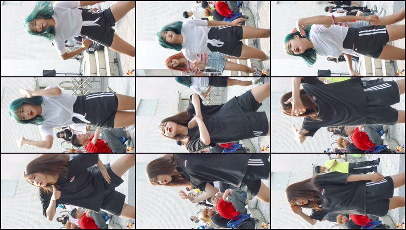 A-BLE 饭拍秀 拍摄日期：190803【10合集 2.48 GB】