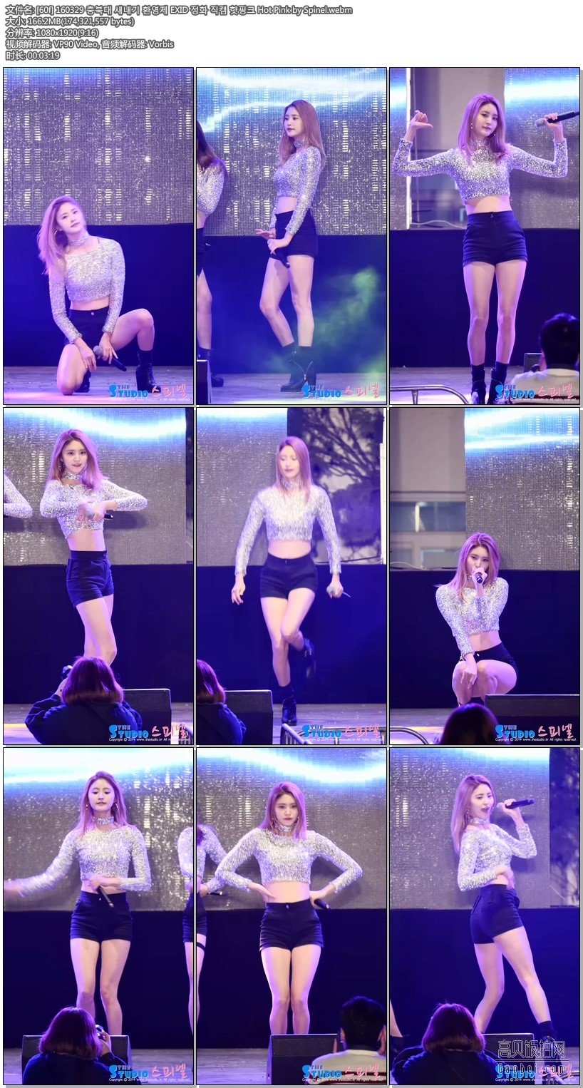 160329 EXID 2【饭拍视频 4合集 823 MB】