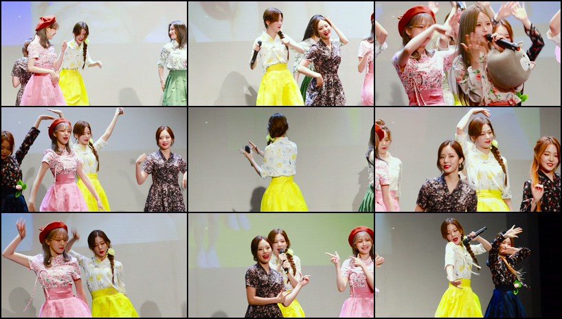 fromis_9 饭拍秀 拍摄日期：190804【4合集 1.60 GB】