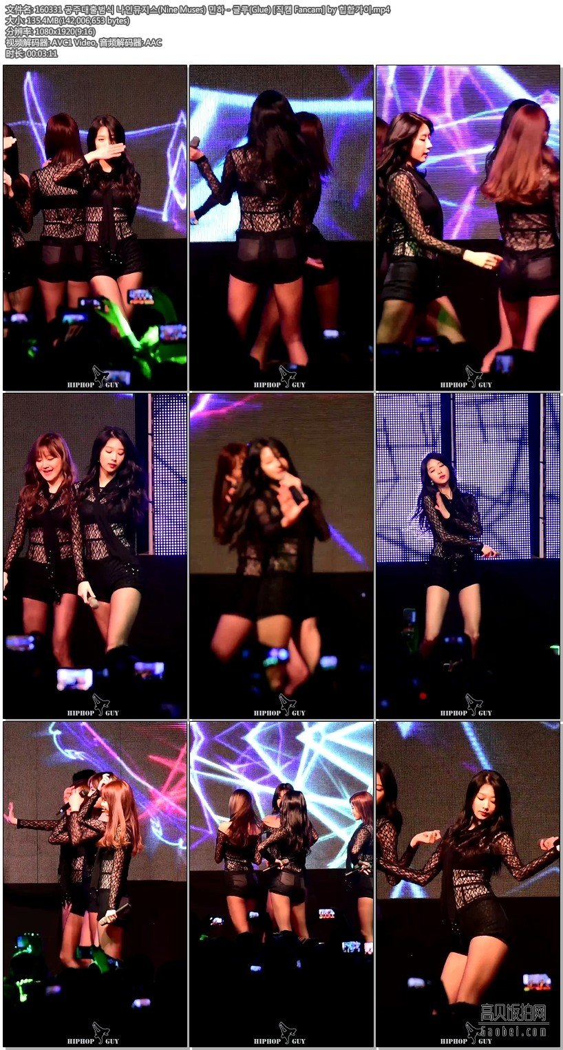 160331 Nine Muses 【饭拍视频 14合集 1.85 GB】