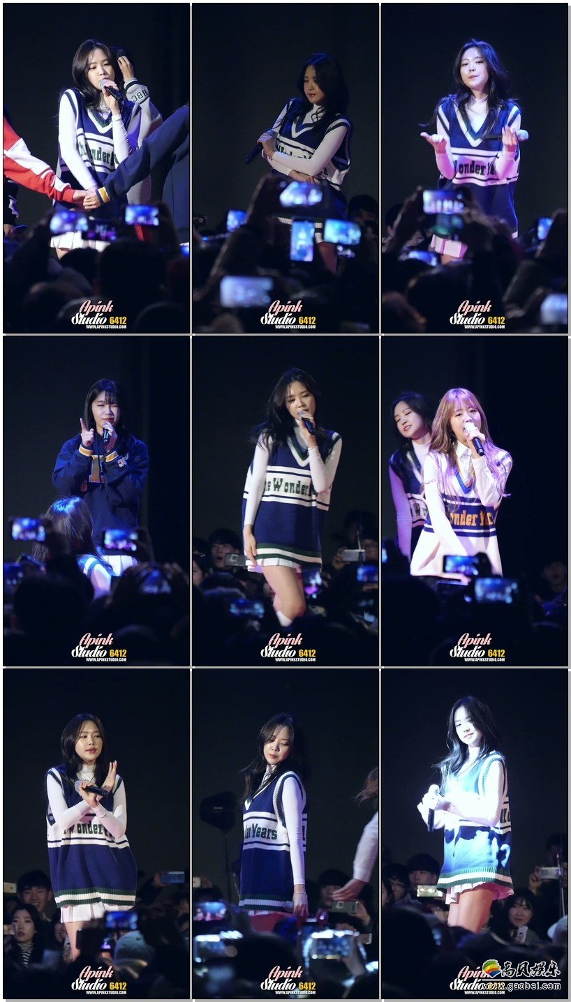 Apink饭拍秀 拍摄日期：170307【11合集 3.04 GB】