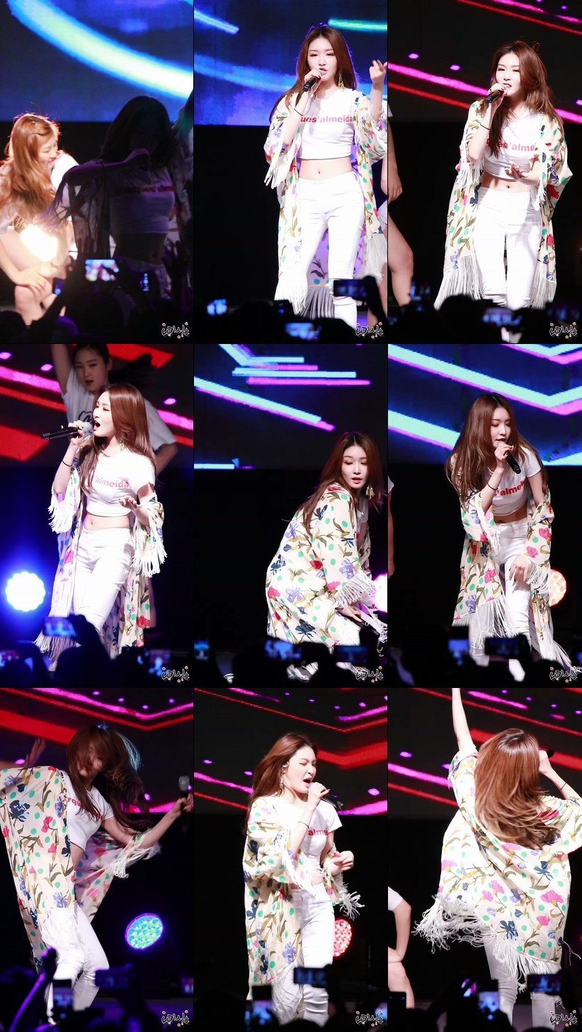 ChungHa 饭拍秀 拍摄日期：170919【15合集 2.79 GB】