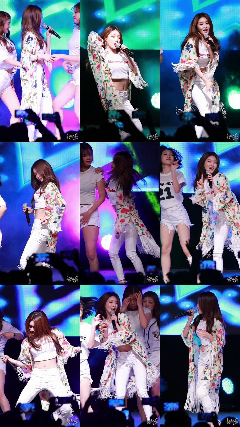 ChungHa 饭拍秀 拍摄日期：170919【15合集 2.79 GB】