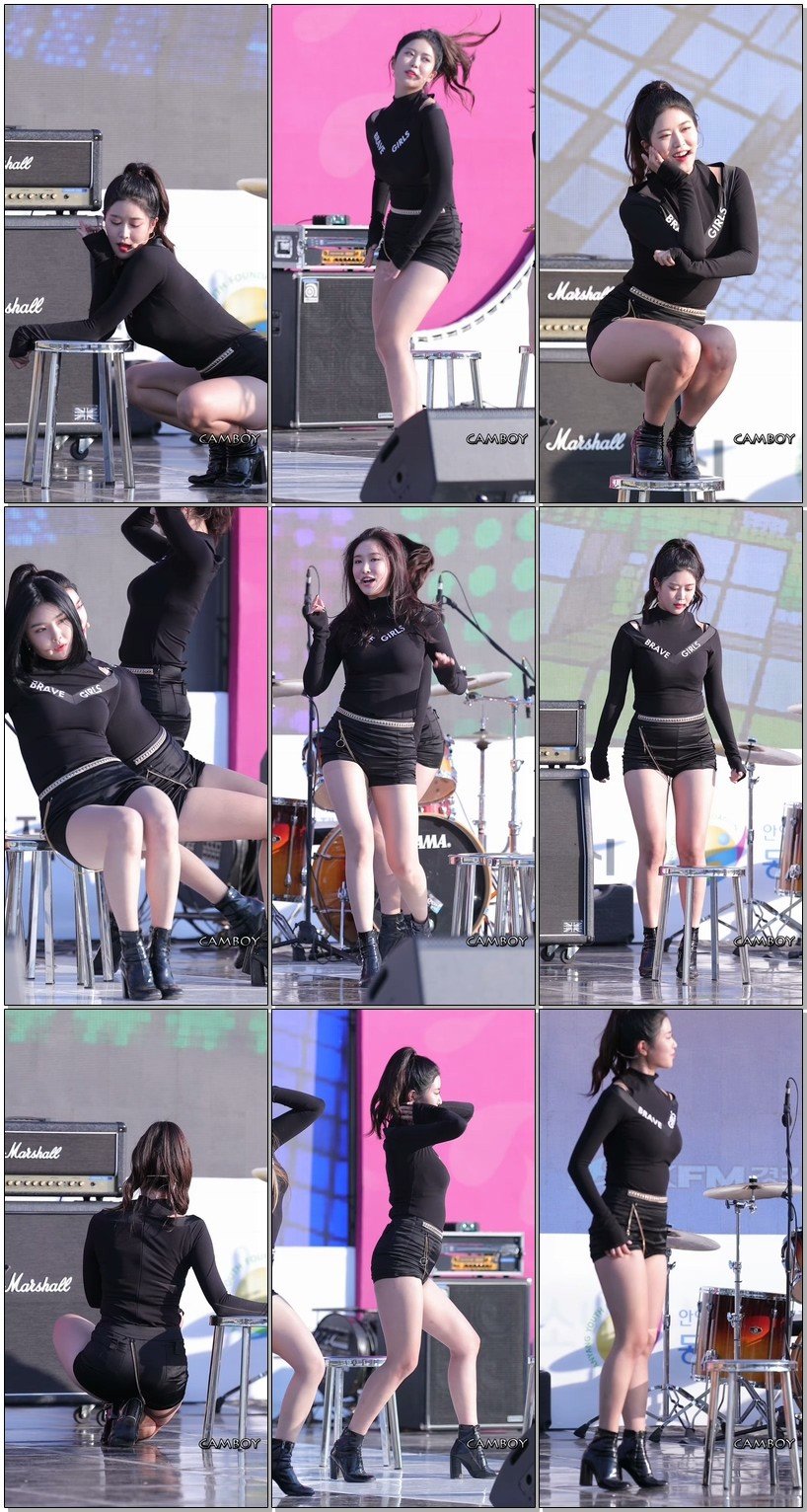 Brave Girls饭拍秀 拍摄日期：170527【15合集 3.30 GB】