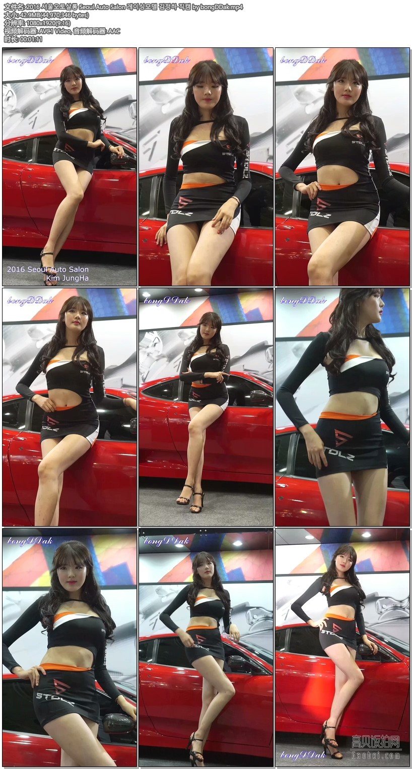 2016 韩国首尔车展美女车模饭拍秀-25【42.8 MB】