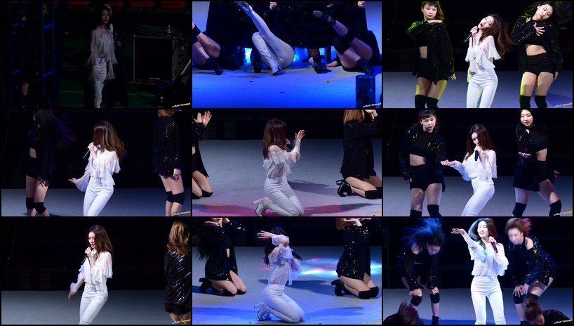 CHUNGHA 女团饭拍秀 拍摄日期：180227【4合集 1.77 GB】