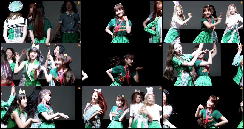 Cherry Bullet 单拍秀 拍摄日期：190526【8合集 5.93 GB】