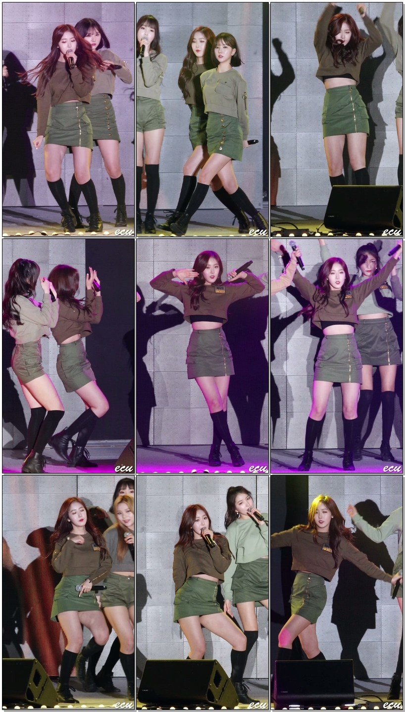 GFRIEND饭拍秀 拍摄日期：170603【16合集 6.00 GB】