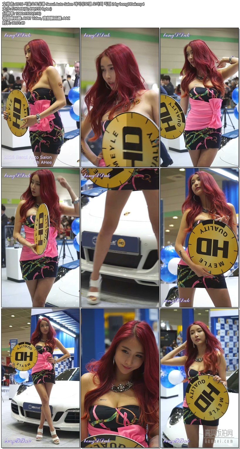 2016 韩国首尔车展高清美女车模饭拍秀-88【57.6 MB】