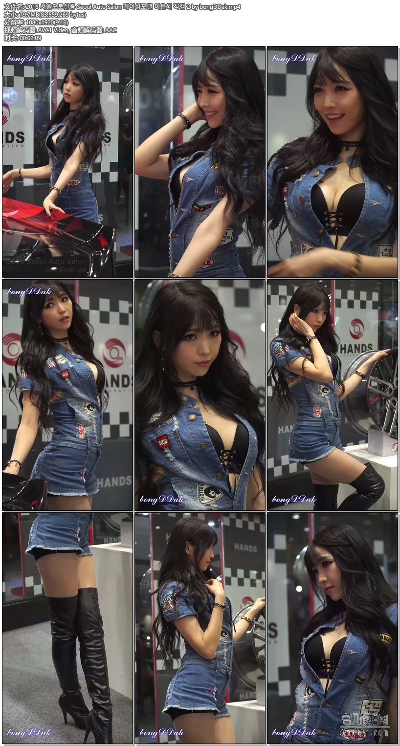 2016 韩国首尔车展高清美女车模饭拍秀-91【79.6 MB】