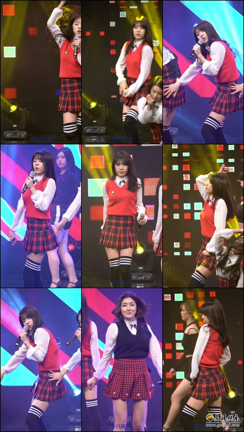 ChicAngel 韩国女团饭拍秀 拍摄日期：171210【4合集 390 MB】