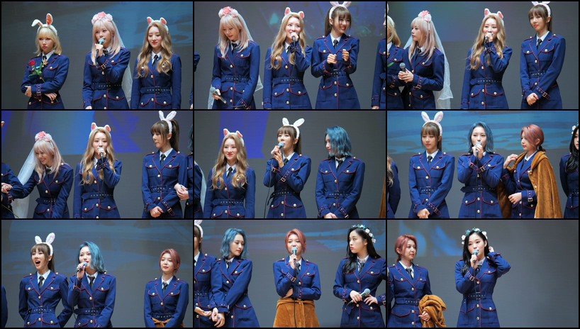 Dreamcatcher 饭拍秀 拍摄日期：191019【6合集 3.94 GB】