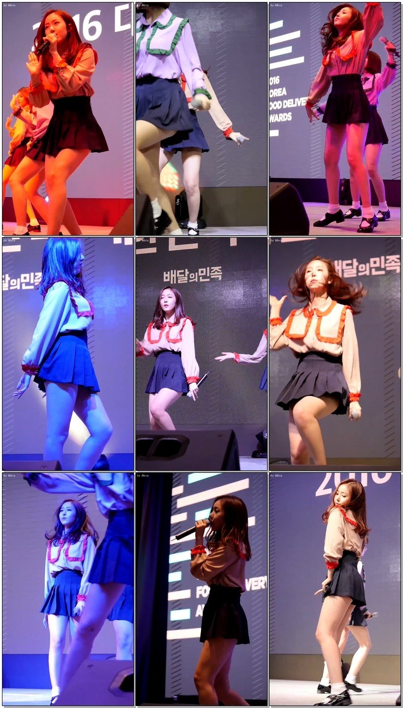 GFRIEND饭拍秀 拍摄日期：161207【4合集 669 MB】