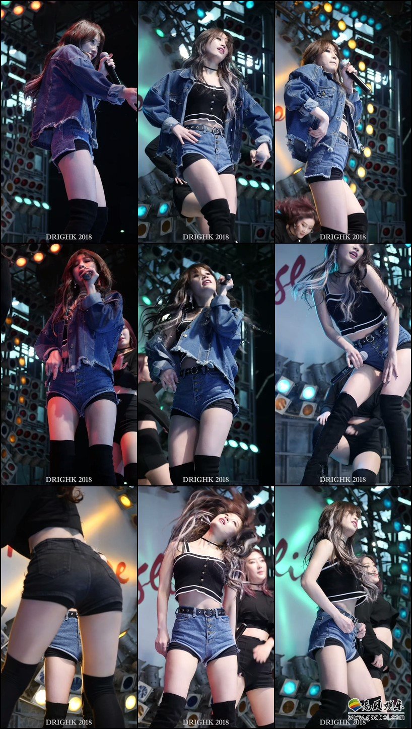 ASHA 女团饭拍秀 拍摄日期：180325【5合集 491 MB】