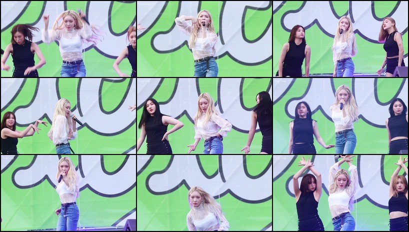 CHUNG HA 单拍秀 拍摄日期：190614【8合集 901 MB】