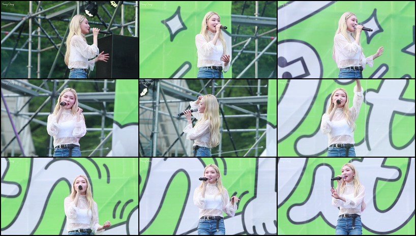 CHUNG HA 单拍秀 拍摄日期：190614【8合集 901 MB】