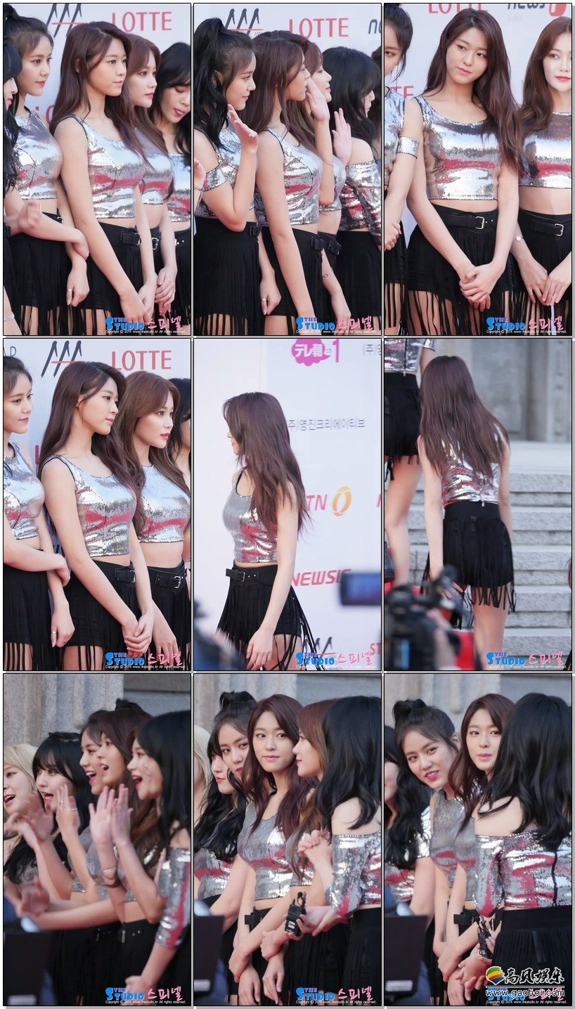 Asia Artist Awards Red carpet饭拍秀 拍摄日期：161116【9合集 989 MB】