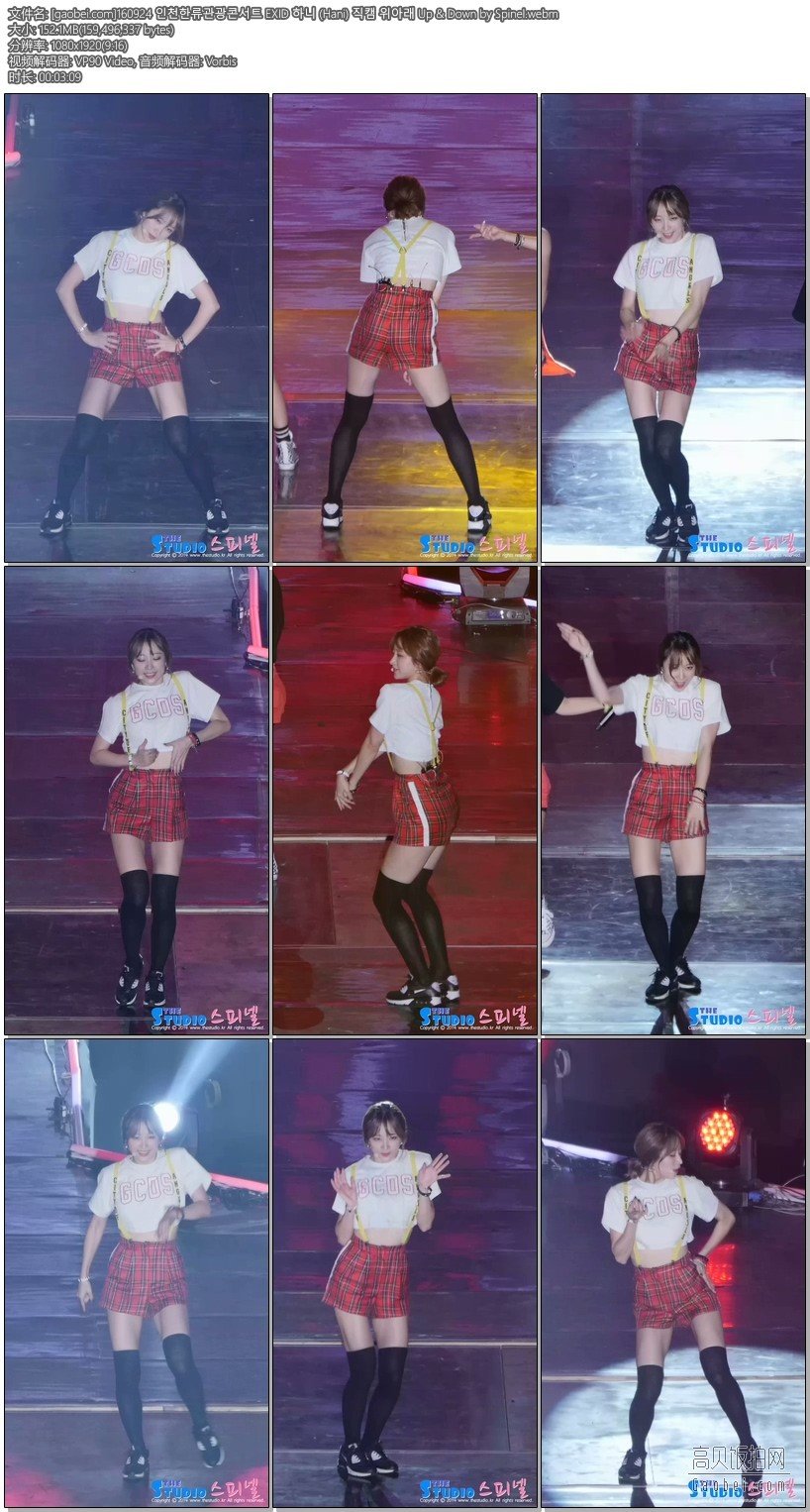 EXID 饭拍资源下载 拍摄日期：160924【6合集 955 MB】