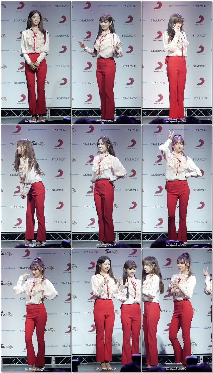 Crayon Pop饭拍秀 拍摄日期：160923【6合集 785 MB】