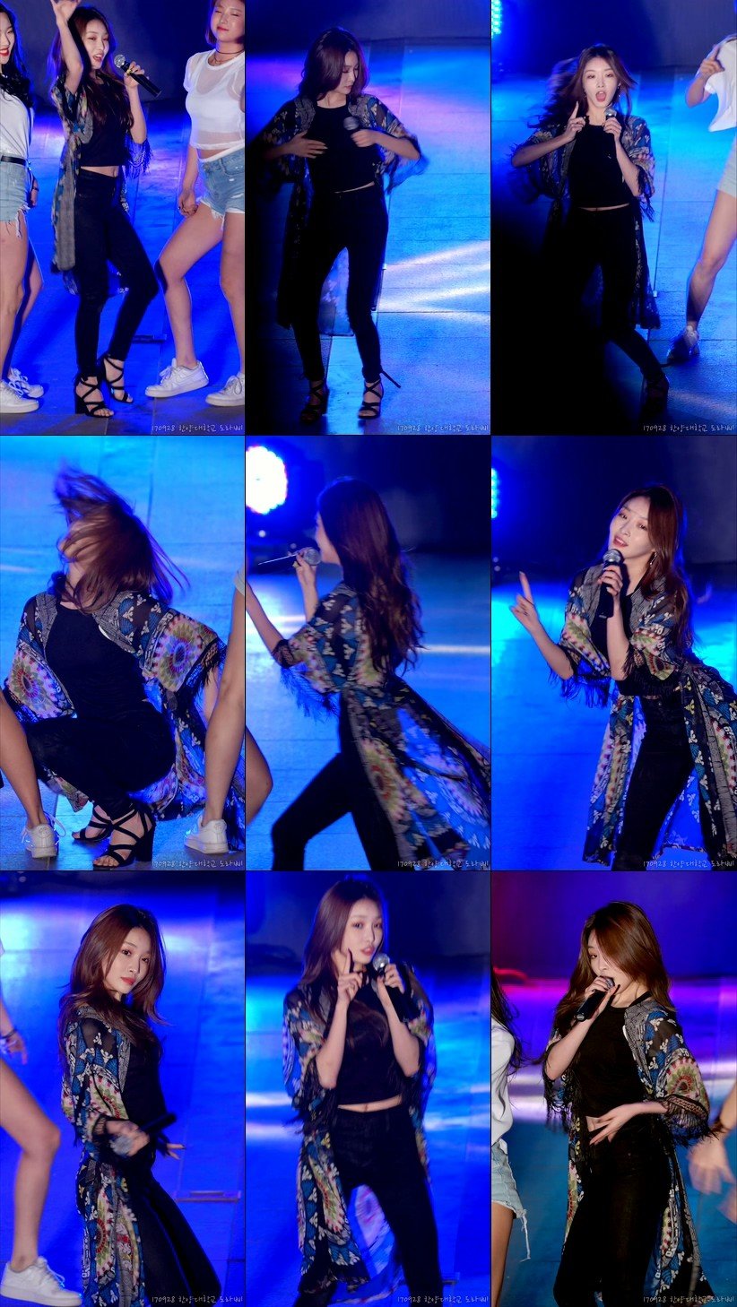 CHUNG HA 韩国女团 拍摄日期：170928【5合集 475 MB】