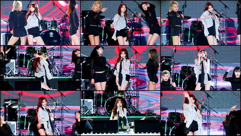 CHUNG HA 饭拍秀 拍摄日期：191025【15合集 13.6 GB】