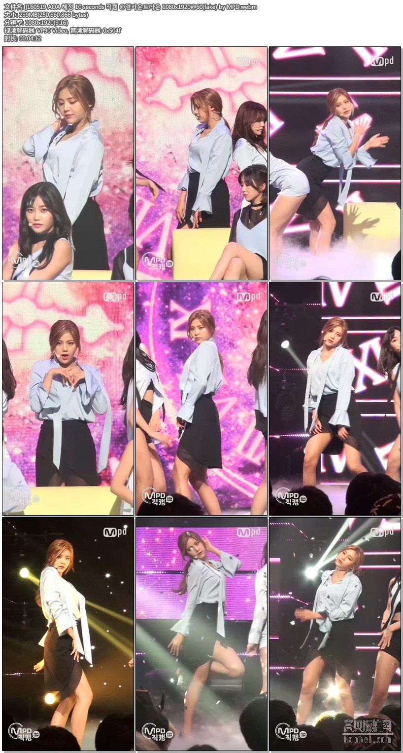AOA 拍摄日期：160519 【2 合集 429 MB】AOA饭拍秀